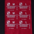 vårdmärke värmeöverföring för t-shirt 