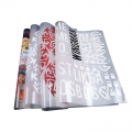 plastisol värmeöverförings klistermärken till t-shirt 